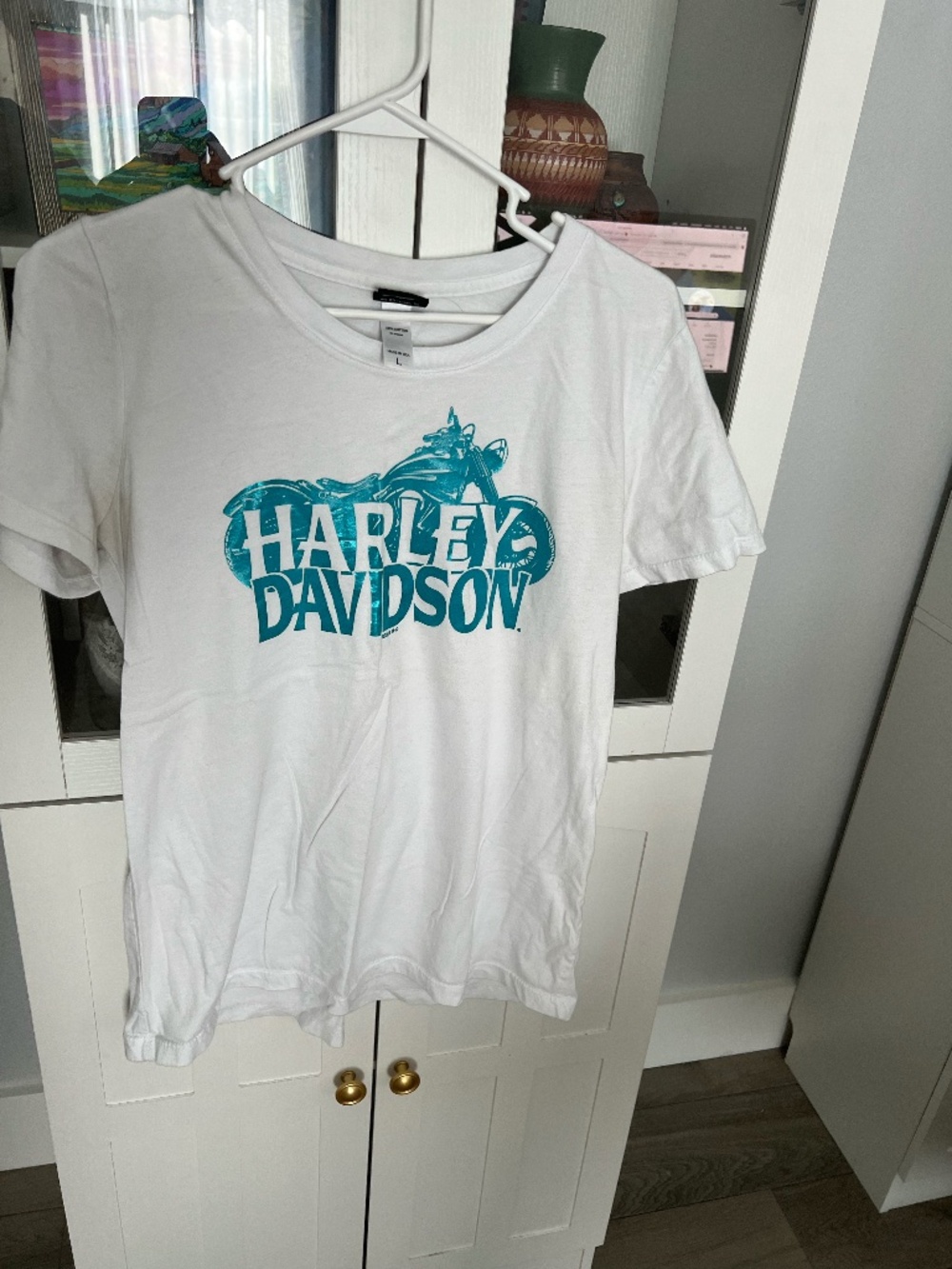 Harley Davidson t-shirt, Made in USA, Size L
